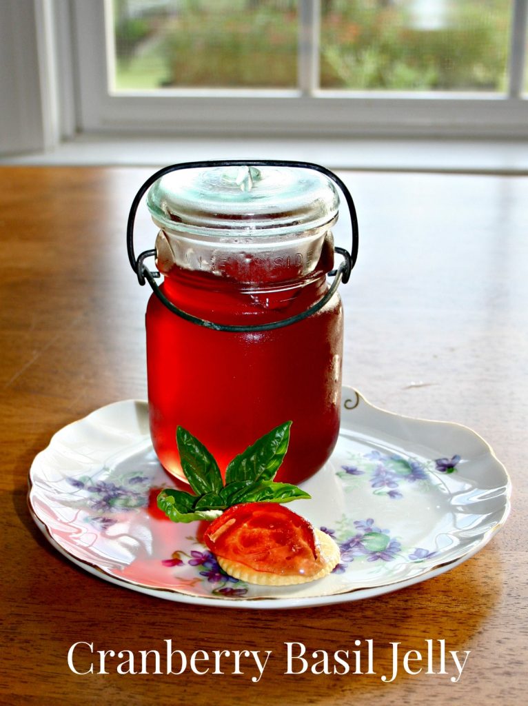 Cranberry Basil Jelly Recipe – Dwelling Backyard Pleasure